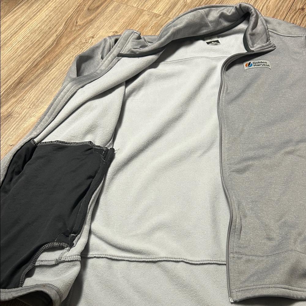 Men’s Light Gray Performance Jacket - Picture 2 of 3